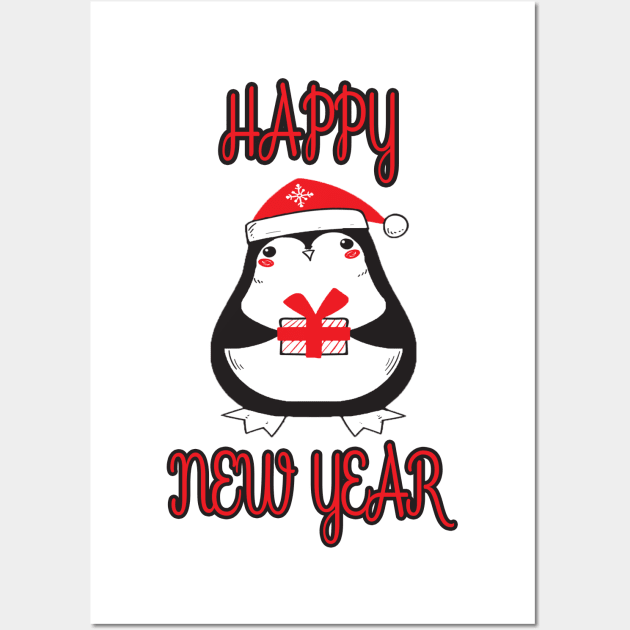 happy new year Wall Art by carismashop